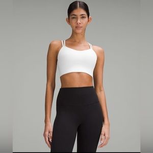 LULULEMON LIKE A CLOUD RIBBED LONGLINE BRA *LIGHT SUPPORT, B/C CUP
